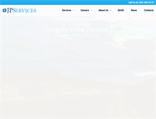 Tablet Screenshot of jpservices.com